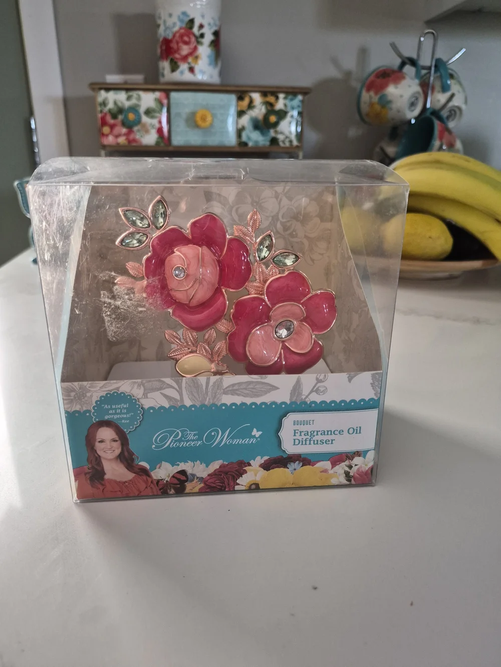 The Pioneer Woman Bouquet Plug-In Fragrance Oil Diffuser - HTF Discontinued